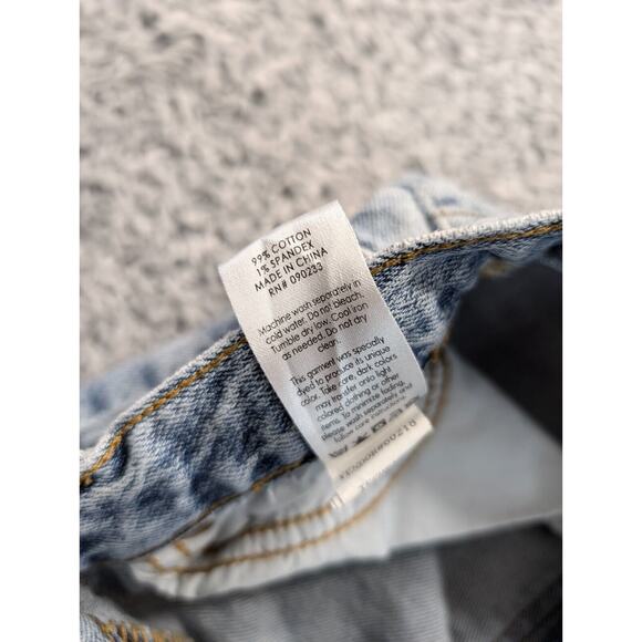 Pacsun Jeans Women 24 Blue High Rise Bootcut Distressed Grunge Acid Wash Casual - Picture 5 of 10